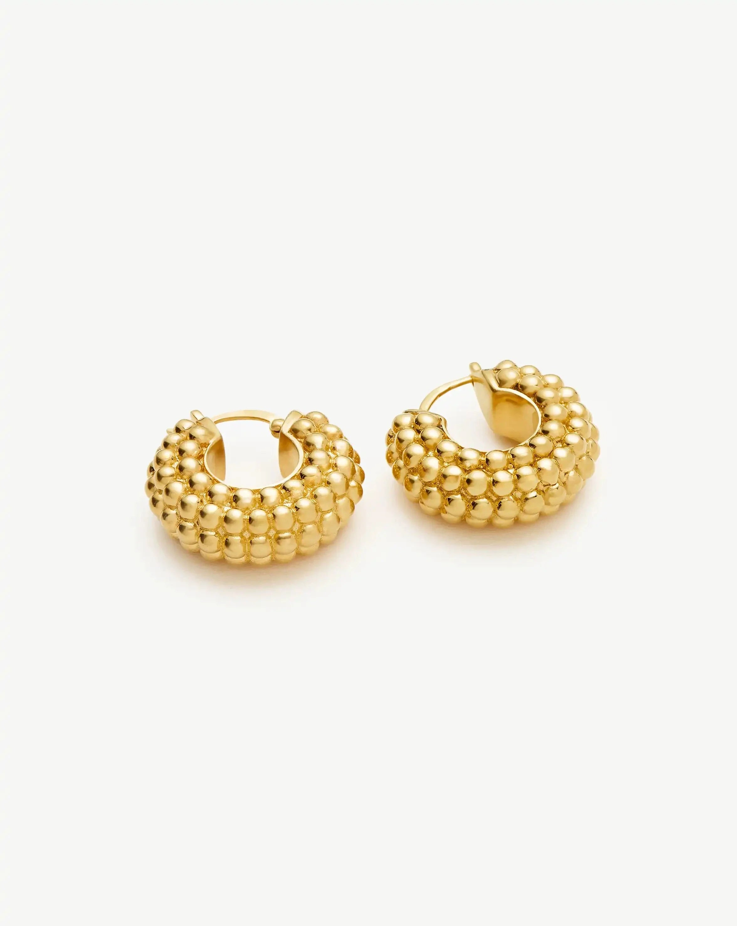 Baya Hoop Earrings | 18ct Gold Plated